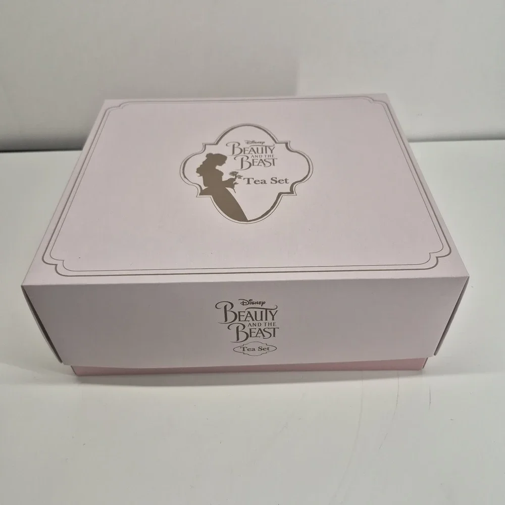 Disney Beauty and the Beast Hankook Chinaware Porcelain Tea Set Limited Edition